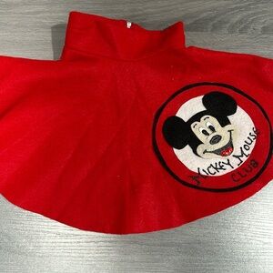 Mickey Mouse Club Red Kids Halloween Costume Cape